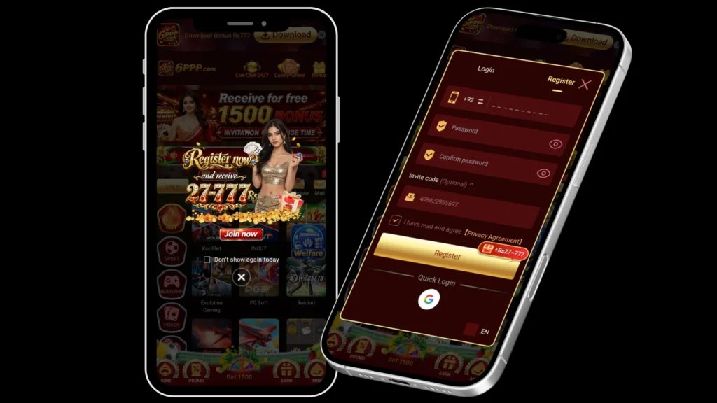 6PPP Game Register.