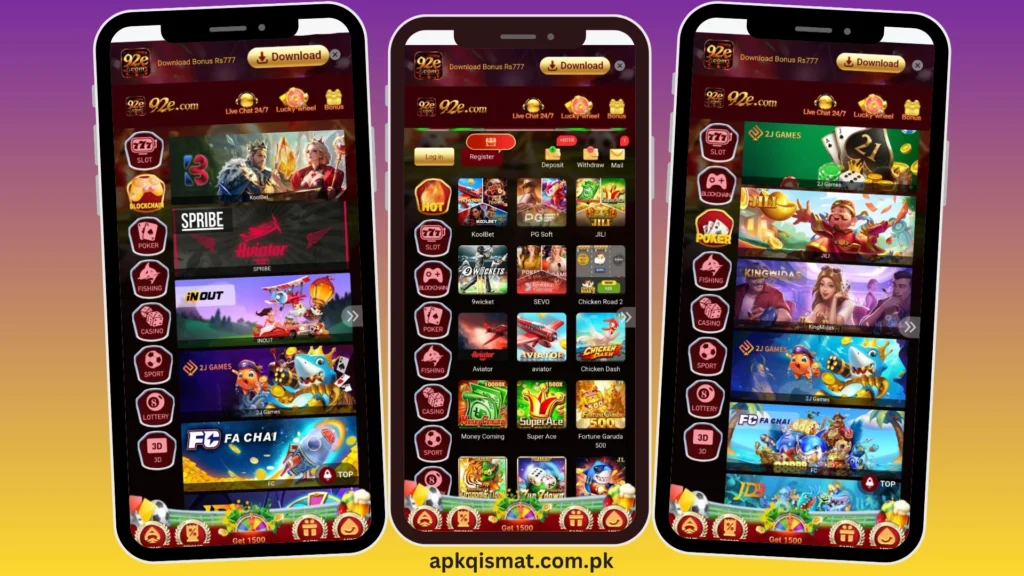92e Game Categories.