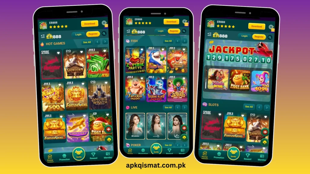 ER888 Game Types
