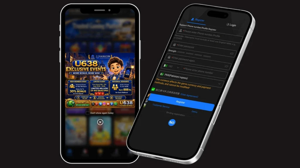U638 Game register.
