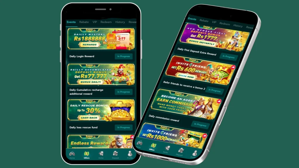 1PPP Game Claim Bonuses.