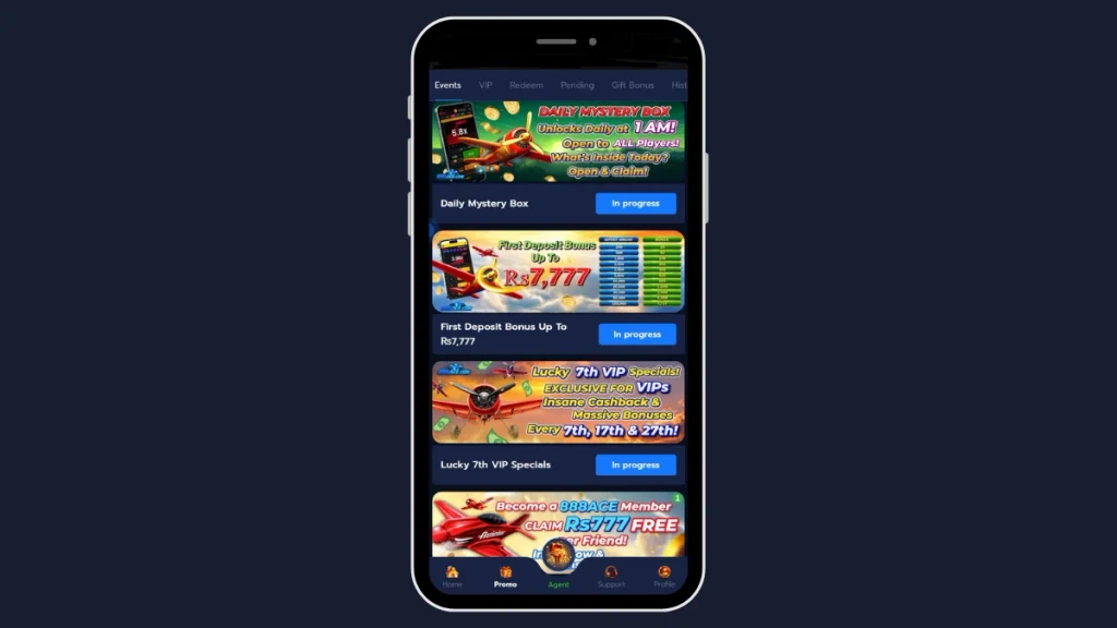 888ACE Game Bonuses.