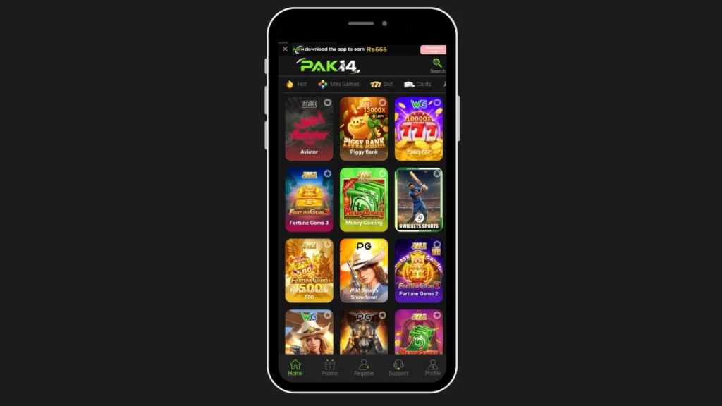 PAK14 Game Types.